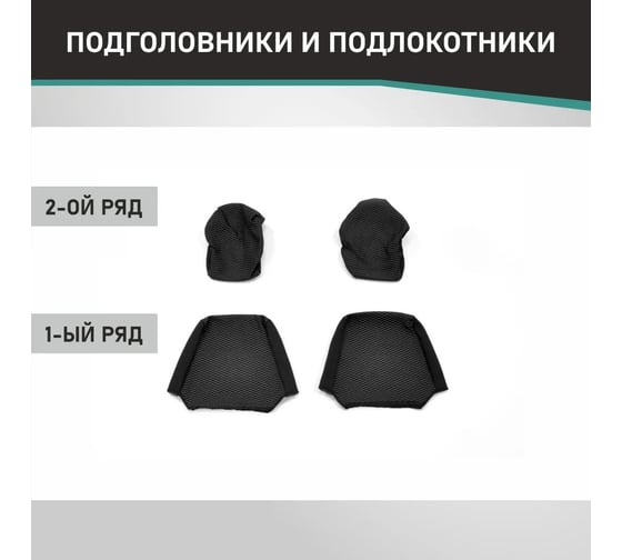 Чехлы на сиденья DEFLY Chevrolet Niva, 2002-2014, жаккард Ch1-2