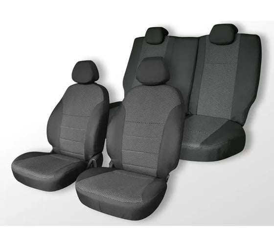 Чехлы на сиденья DEFLY Toyota Camry (XV30), 2001-2006, жаккард Ty8-2 1