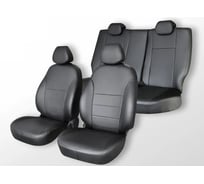 Чехлы на сиденья DEFLY Toyota Gaia (XM10), 1998-2004, 5 мест, экокожа черная Ty58-5-2K