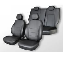 Чехлы на сиденья DEFLY Hyundai Creta, 2015-2021, экокожа черная Hnd3-2K