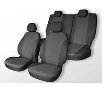 Чехлы на сиденья DEFLY Lada Vesta/Vesta Cross, 2017-н.в., универсал, задний ряд 60/40, жаккард V019-2