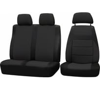 Чехлы на сиденья DEFLY ГАЗон Некст, 2014-н.в., экокожа черная/замша черная G017-2Z