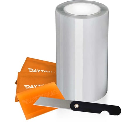 Набор защитной пленки на фары Daytona из гибридного полиуретана PPF NM10006