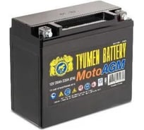 АКБ TYUMEN BATTERY мото 6МТС-20 AGM болт TNM20-AGM(б.)