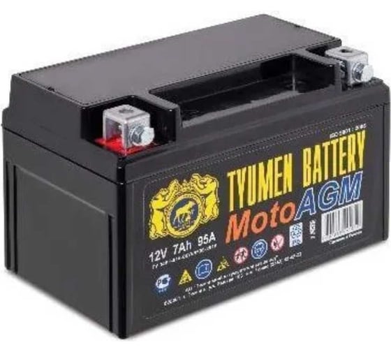 АКБ TYUMEN BATTERY мото 6МТС-7 AGM болт TNM7-AGM(б.)