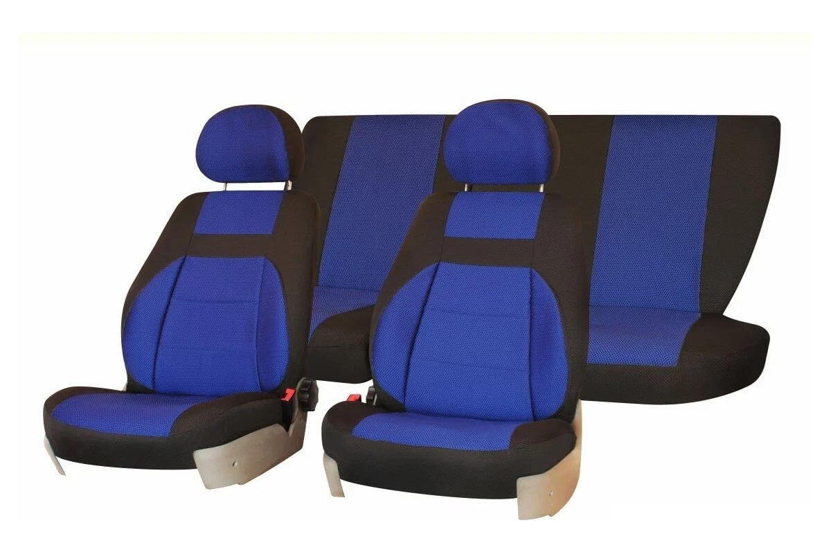 Чехлы на сиденья DEFLY Lada Priora, 2007-2014, седан, дополнительная ...
