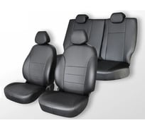 Чехлы на сиденья DEFLY УАЗ Патриот, 2020-н.в., Comfort, Luxe, Luxe Premium, экокожа черная U5-2K