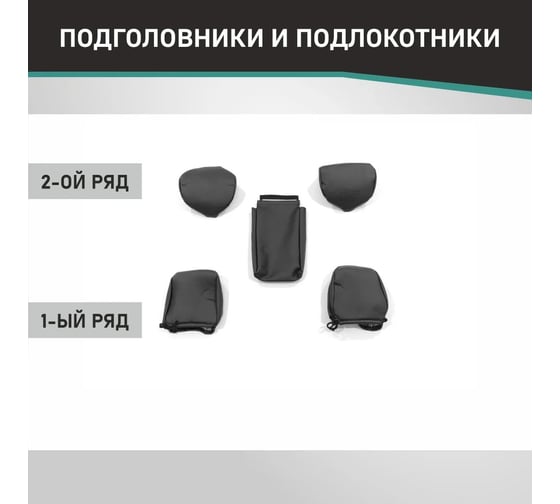 Чехлы на сиденья DEFLY УАЗ Патриот, 2020-н.в., Comfort, Luxe, Luxe Premium, экокожа черная U5-2K