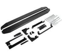 Порог-площадка Rival Premium-Black A173ALB + комплект крепежа, Hyundai Creta 2021- A173ALB.2314.1