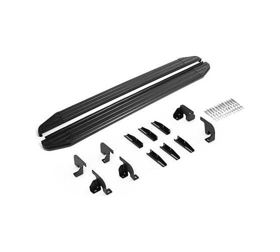 Порог-площадка Rival Premium-Black A180ALB + комплект крепежа A180ALB.2313.1 1