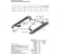 Комплект крепежа к порогам Rival Suzuki Vitara 2015-/Suzuki SX4 2015 9.5503.1 2