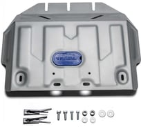 Защита картера Rival AL часть 2+ комплект крепежа Toyota Land Cruiser 150 Prado, V-4,0;3,0TD (2009-2013;2013-) / Toyota Fj Cruiser картер часть 2, V-4,0 PZ4AL-01698-00AT