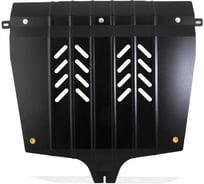 Защита топливного бака + комплект крепежа Rival Renault Duster 4WD, V - 1,6; 2,0; 1,5dCi (2011-2015; 2015-) 222.4724.1
