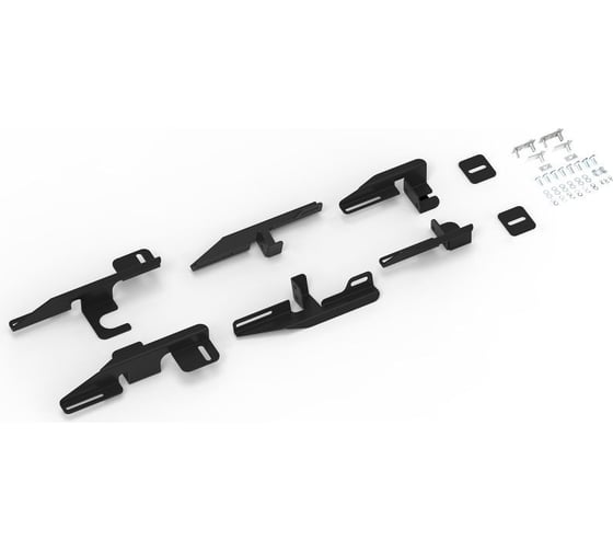 Комплект крепежа к порогам Audi Q5 2008-2012-2017, кроме S-line Rival 9.0302.1 1
