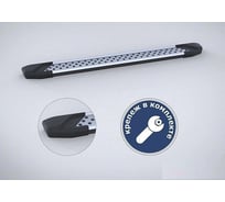 Порог-площадка Rival "BMW-Style" D193AL + комплект крепежа, Volkswagen Touareg D193AL.5809.1