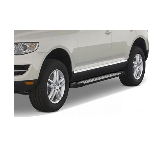 Порог-площадка Rival "BMW-Style" D193AL + комплект крепежа, Volkswagen Touareg D193AL.5809.1