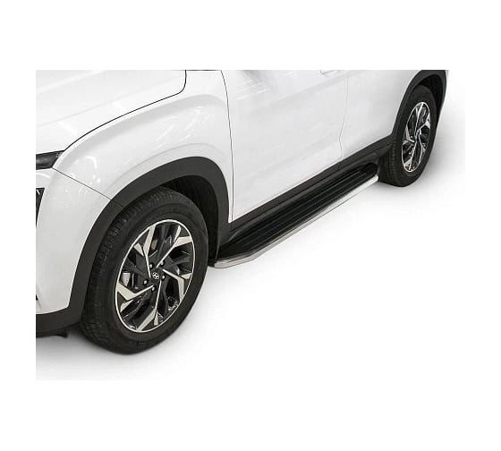 Порог-площадка Rival Premium" A173ALP комплект крепежа, Hyundai Creta 2021- A173ALP.2314.1