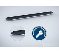 Порог-площадка Rival "Premium" A193ALP + комплект крепежа, Volkswagen Touareg A193ALP.5809.1