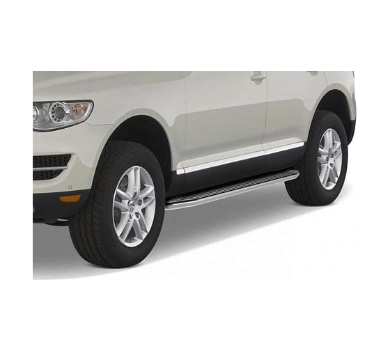 Порог-площадка Rival "Premium" A193ALP + комплект крепежа, Volkswagen Touareg A193ALP.5809.1