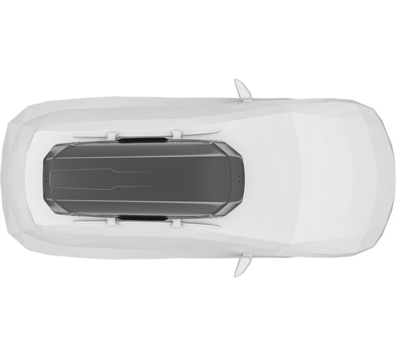 Бокс Thule Motion 3 XL, 215x89x43 см, титановый глянцевый, 500 л 639801