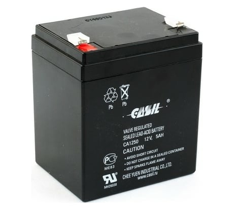 Аккумуляторная батарея CASIL CA1250 10601030