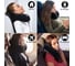 Подушка для путешествий RoadLike Travel Kit Velvet с эффектом памяти, черная 292242 6