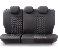 Авточехлы AUTOPROFI VERONA 15 предметов, чёрный/белый VER-1505 BK/WH