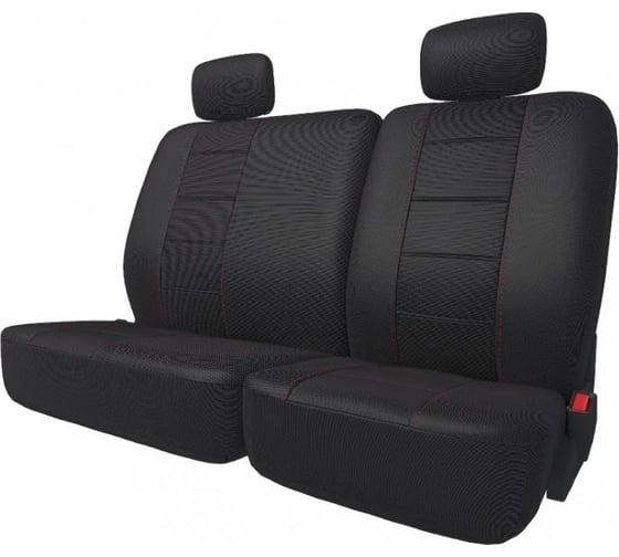Чехлы Carfort NeoClassic комплект для дивана 60/40, черный, 9 предметов 50363
