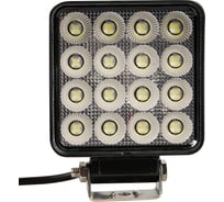 Фара светодиодная квадратная Airline 64 LED рассеянный свет, 64 Вт (108x108x50 мм) 12/24 В PRO ALED107