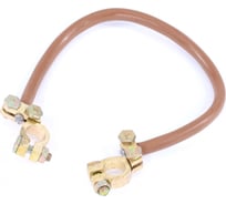 Провод АКБ VOLTON перемычка, клемма-клемма, латунь, П-5 400 мм. S=35 мм. VLT540035