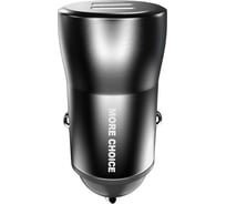 Автомобильное зарядное устройство More Choice 2USB, 2.4 A AC31