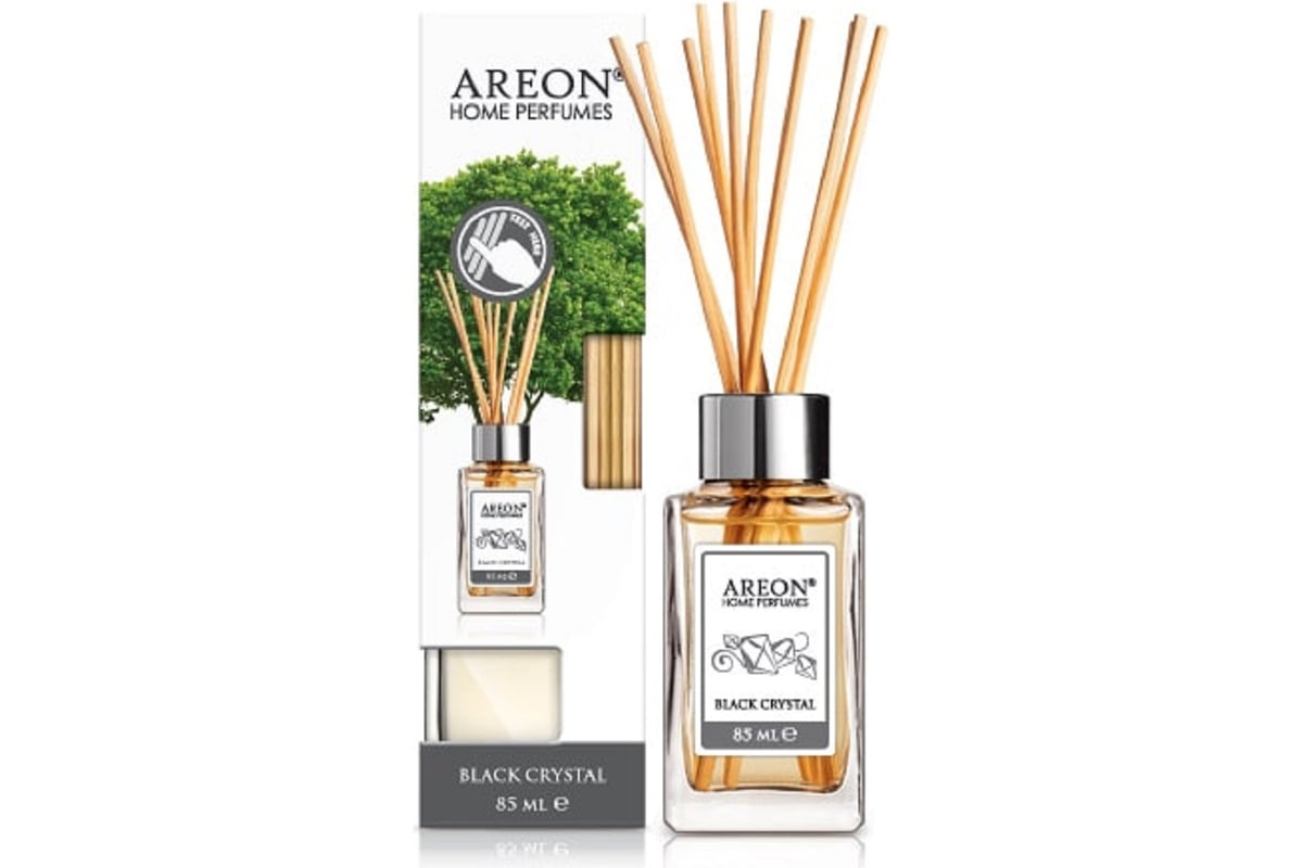 Ароматизатор Areon HOME PERFUME STICKS 85 мл Black Crystal PS03 - выгодная  цена, отзывы, характеристики, фото - купить в Москве и РФ