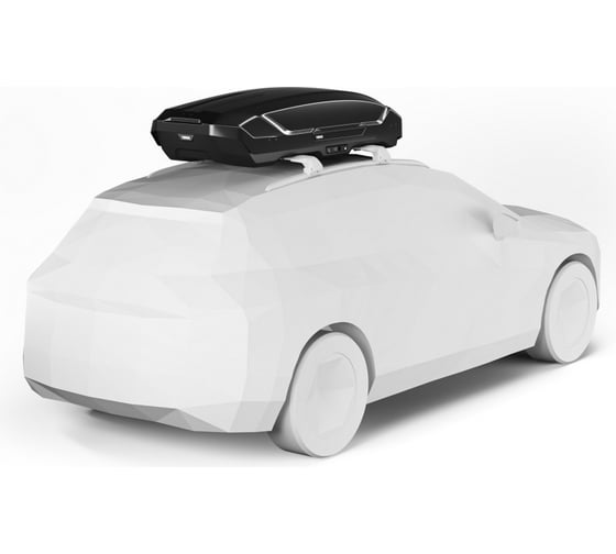 Бокс Thule Motion 3 L, 194x89x43 см, черный глянцевый, 450 л 639700