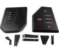 Защита топливного бака АвтоБроня Jaecoo J7 РКПП 4WD 2024-, рынок РФ, ST 1.5мм. 111.00956.1