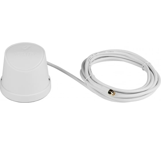 Антенна автомобильная Vegatel ANT-700/2700-5MO (магнитная, белая) R01239
