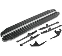 Пороги на автомобиль Rival "Premium" Haval M6 2023-н.в., 180 см, 2 шт. A180ALP.9405.1