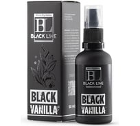 Ароматизатор для авто и дома Shine systems Black Line Black Vanilla обьем 50 мл SSBL973