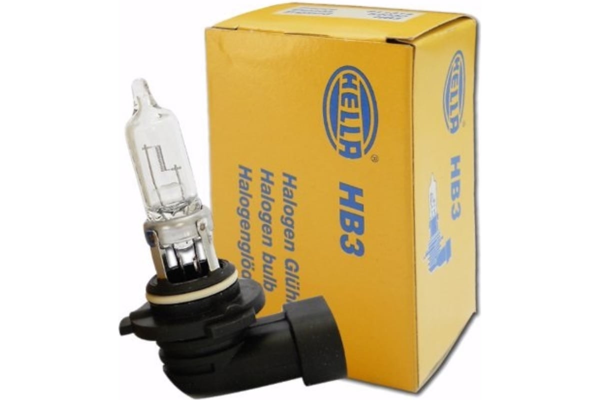 лампа HB3 12V 60W P20d Hella 8GH 005 635-121 - выгодная цена, отзывы ...