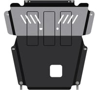 Защита картера и КПП SHERIFF для LADA X Ray 2015- 1.6 MT, универсальная штамповка, сталь 2.0 мм, с крепежом 3104 3405