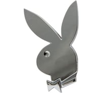 Эмблема АВТОСТОП CHROME PLAYBOY 70х45 мм AB-62418