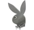 Эмблема АВТОСТОП CHROME PLAYBOY 70х45 мм AB-62418 1