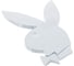 Эмблема АВТОСТОП CHROME PLAYBOY 70х45 мм AB-62418 2
