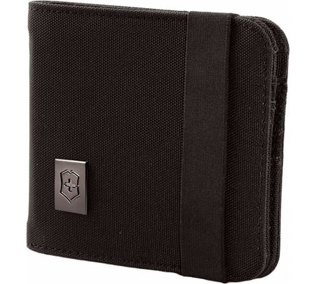 Бумажник Victorinox Bi-Fold Wallet чёрный, 11x1x10 см 31172501
