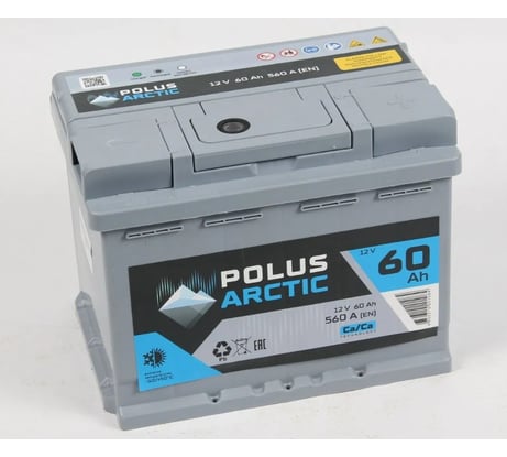 Аккумулятор POLUS ARCTIC 6СТ-60.0 PA60.0