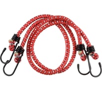 Резиновый крепежный шнур STAYER со стальными крюками, 120 см х 2 шт 40505-120