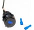 Разъем Usb в авто врезной Pro Legend 12V-24V 2USB + Вольтметр Круглый QC3.0 PL9384 2