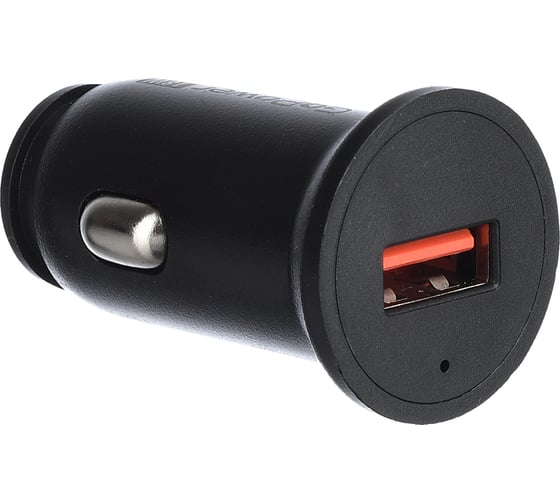 Автомобильное З/У GoPower GPQC11-1U 1USB 18W черный 00-00028407