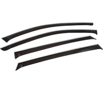 Дефлекторы окон Chromex с хромированным молдингом MAZDA CX-9 II 2016, 4 шт/Мазда СХ-9 CHROMEX.63024