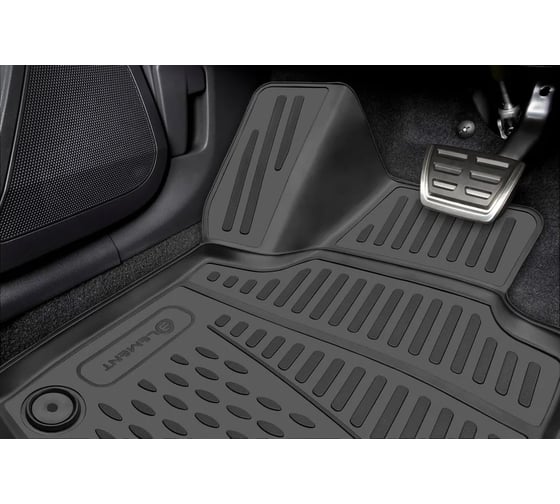 Коврики в салон ELEMENT подходит для MITSUBISHI Pajero Sport (III, IIIp), 2015-, 2-й ряд, 2 шт. (полиуретан) ELEMENT3D3546210r