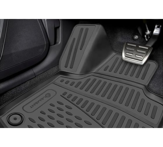 Коврики 3D ELEMENT в салон подходят для GEELY Coolray (I) 2020, передний левый, кросс, 1 шт. (полиуретан) ELEMENT3D02286210kFL